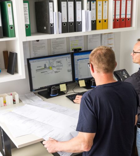 Mitarbeiter Firma Schulze & Rank Chemnitz, 31.5.2023